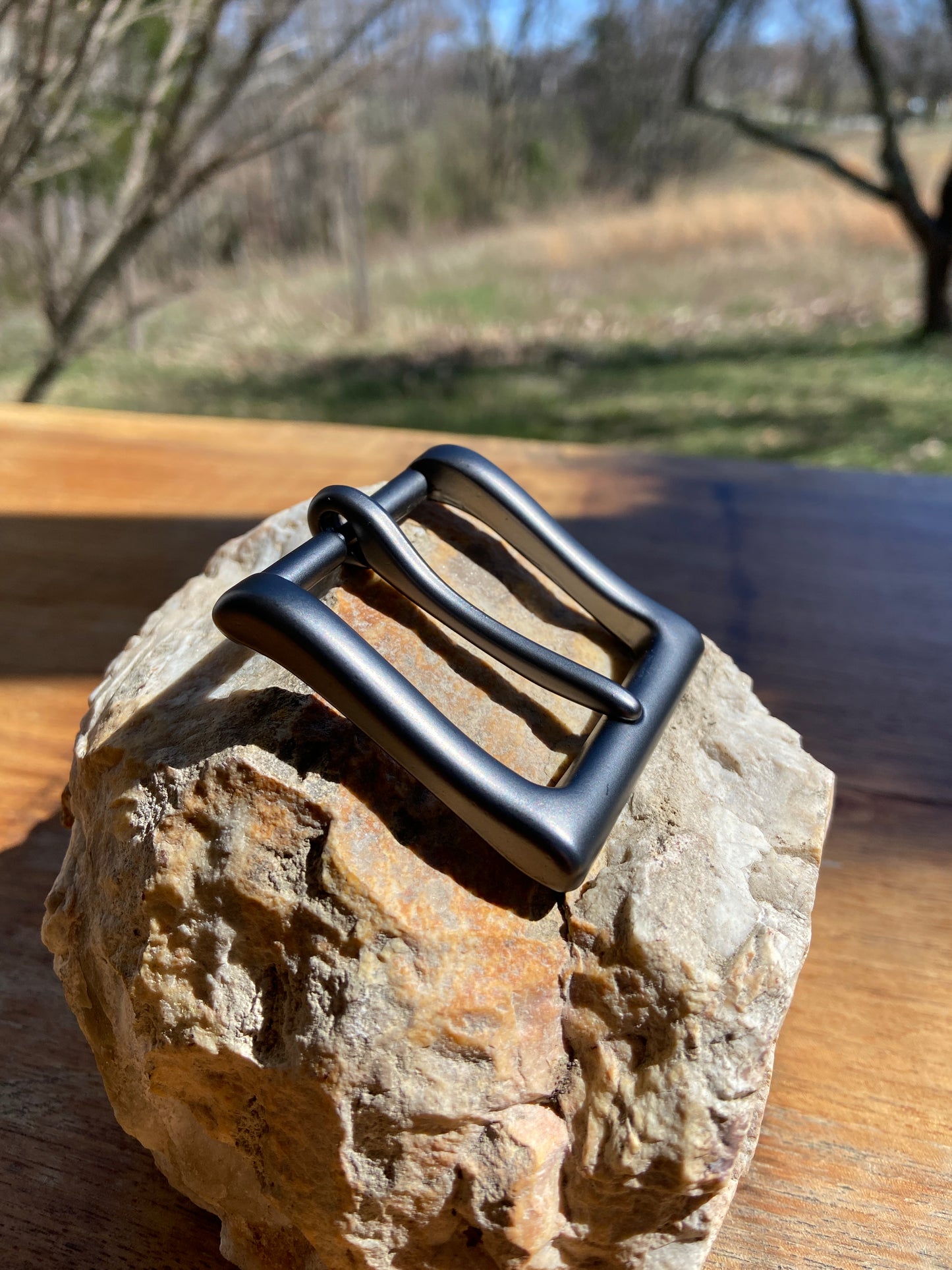 Black Leather Belt