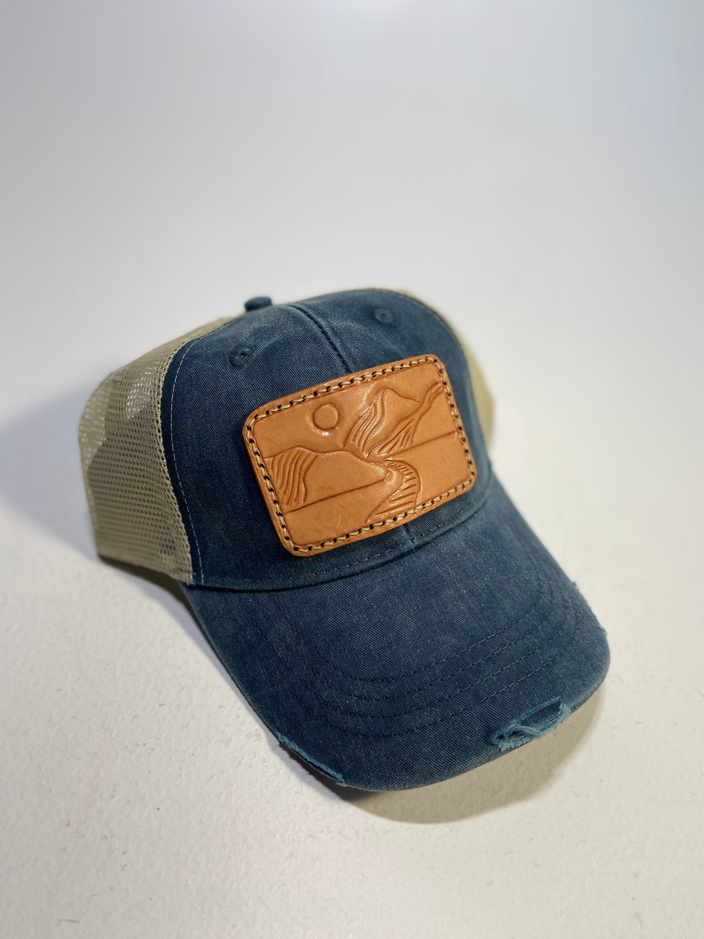 Tooled Patch Hat