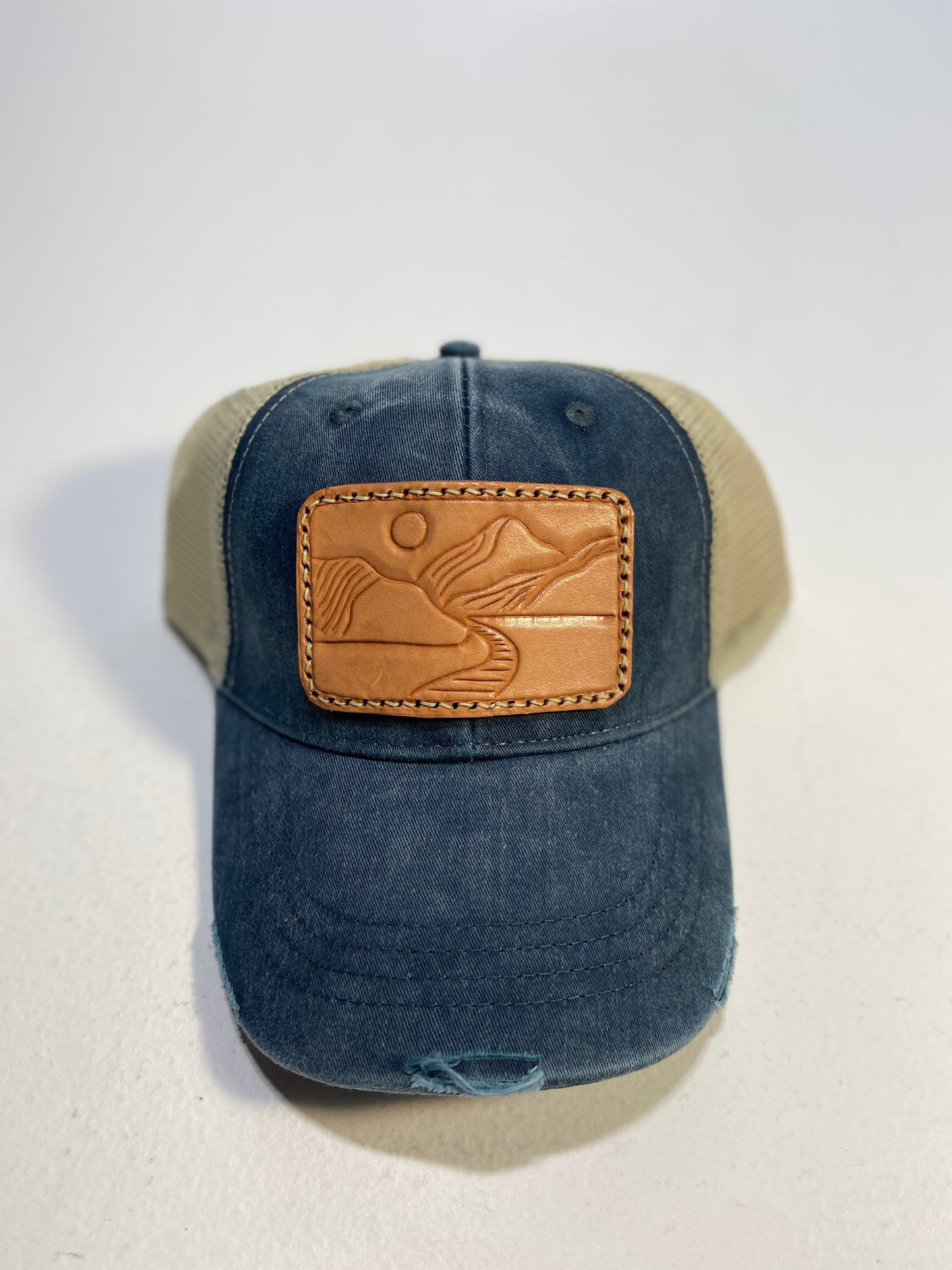 Tooled Patch Hat