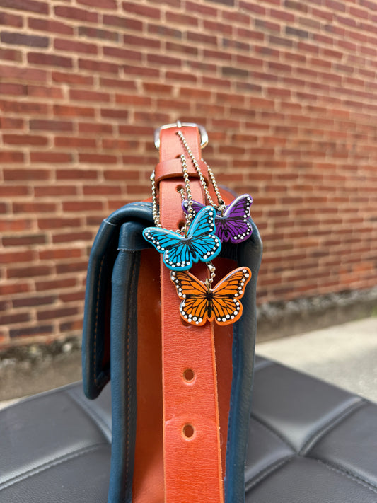 Butterfly Bag Charms