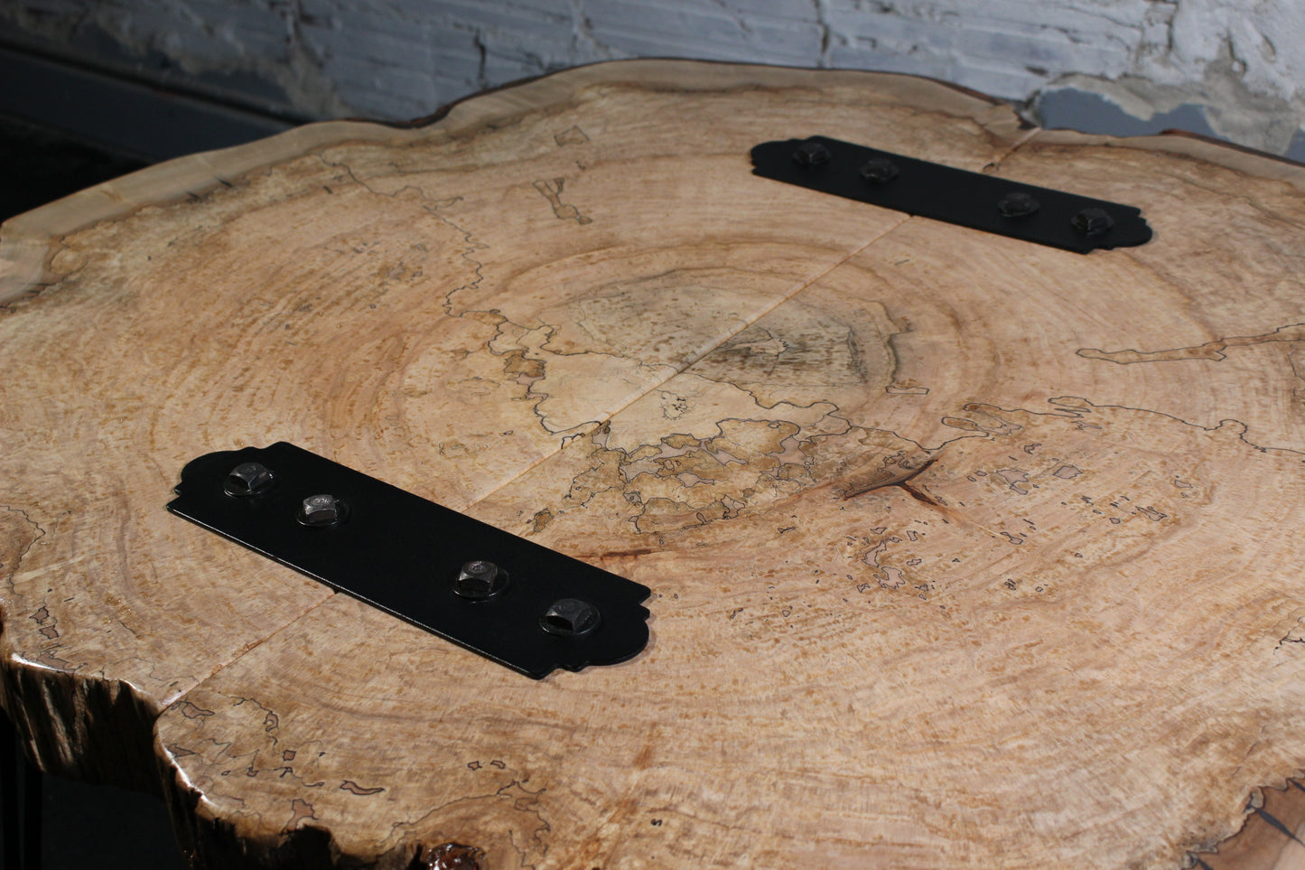 Spalted Maple Cookie Coffee Table
