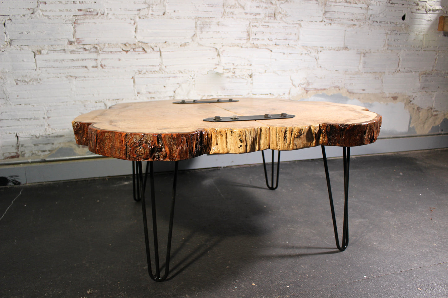 Spalted Maple Cookie Coffee Table