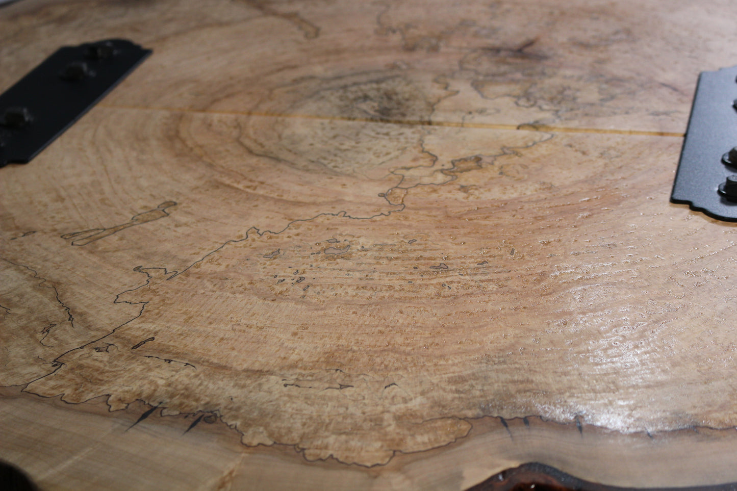 Spalted Maple Cookie Coffee Table