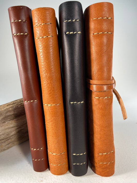 Hand Bound Leather Journal