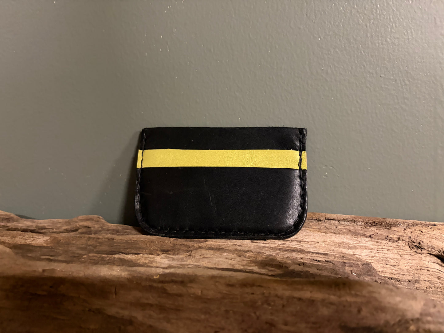Three Pocket Compact Leather Wallet