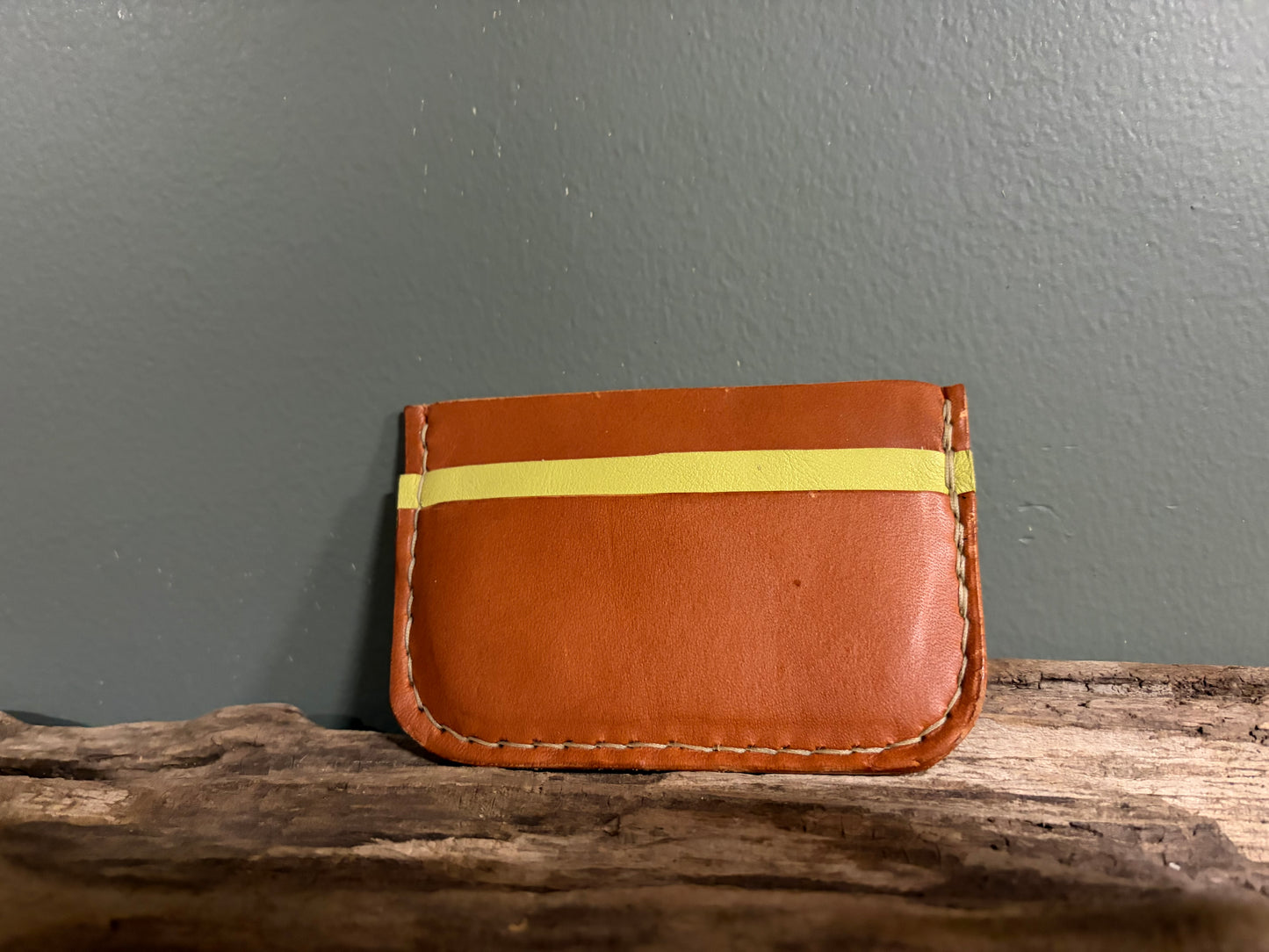 Three Pocket Compact Leather Wallet