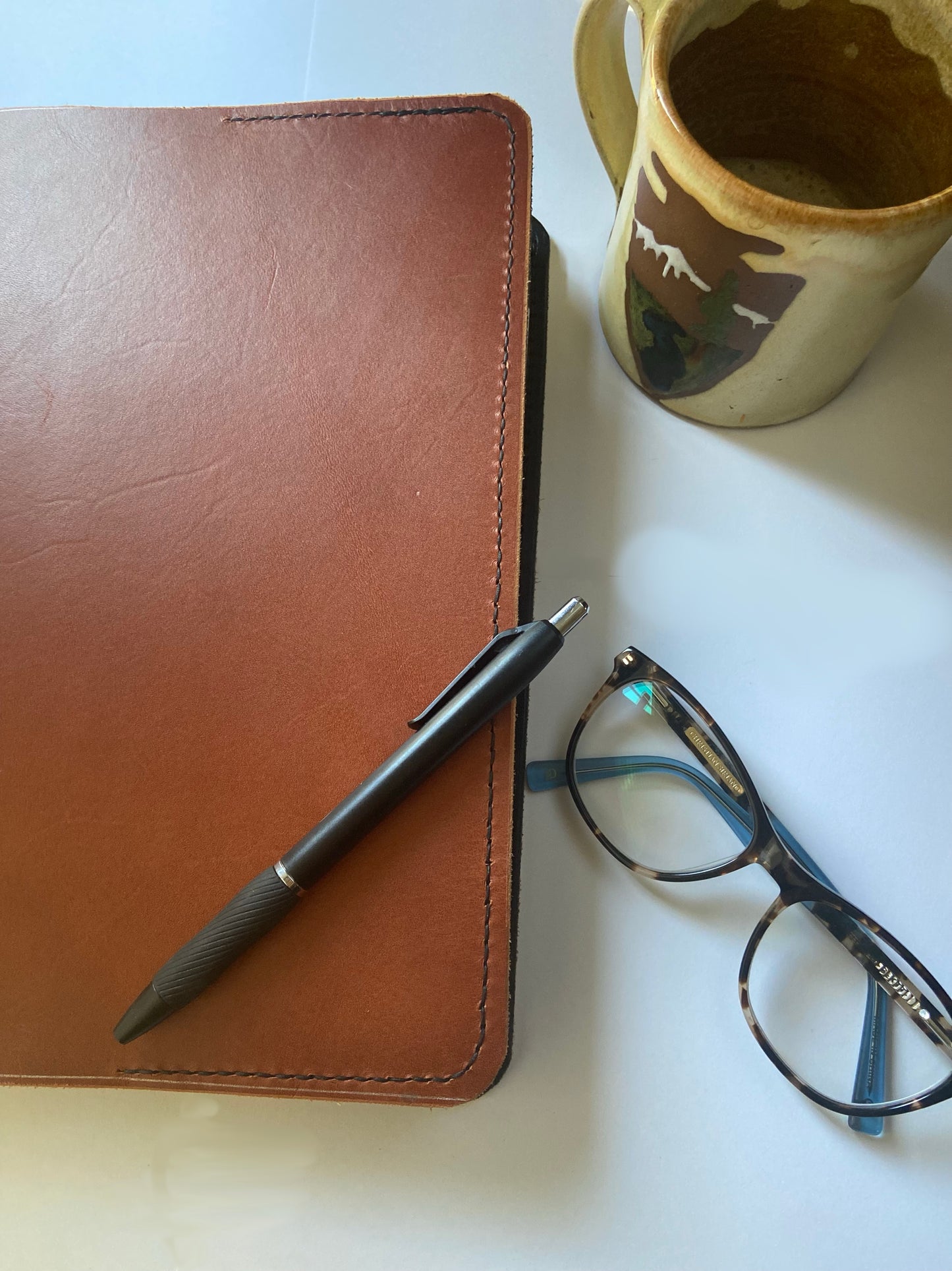 Refillable Leather Composition notebook cover