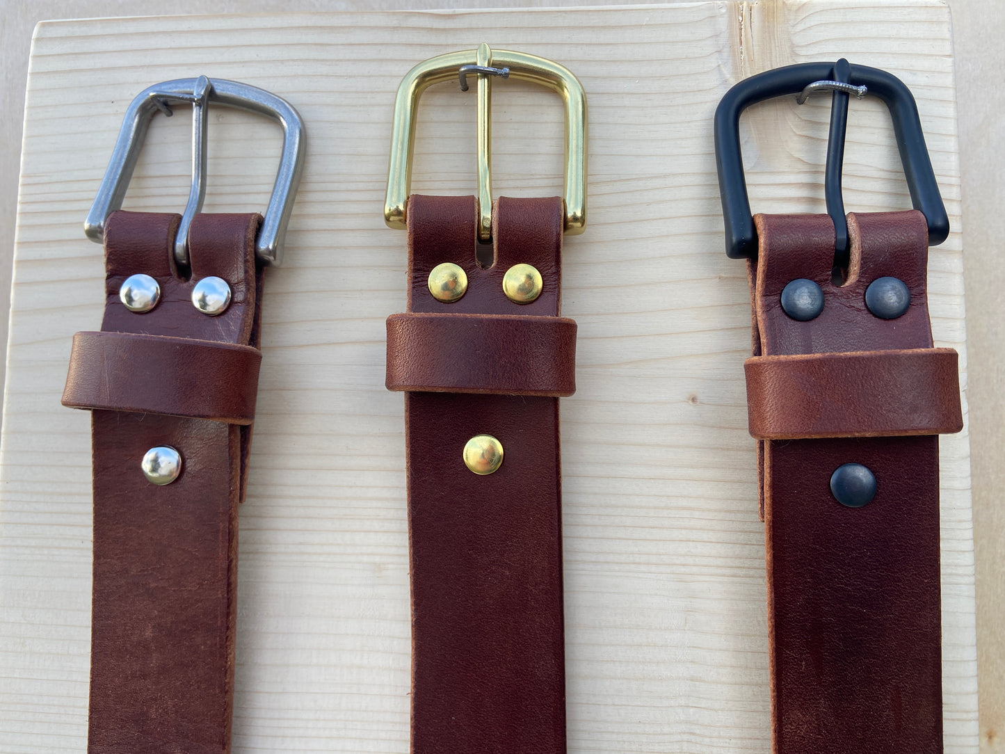 Handmade Custom Leather Belt