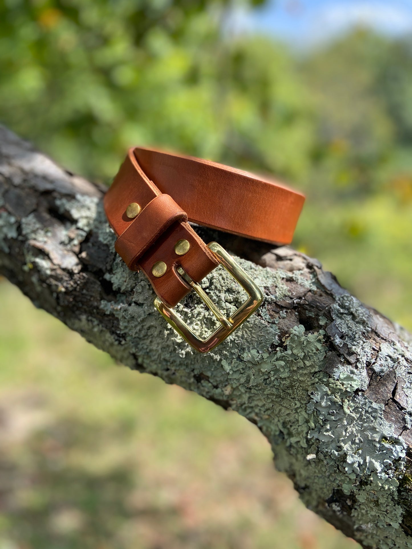 Brown Leather Belt